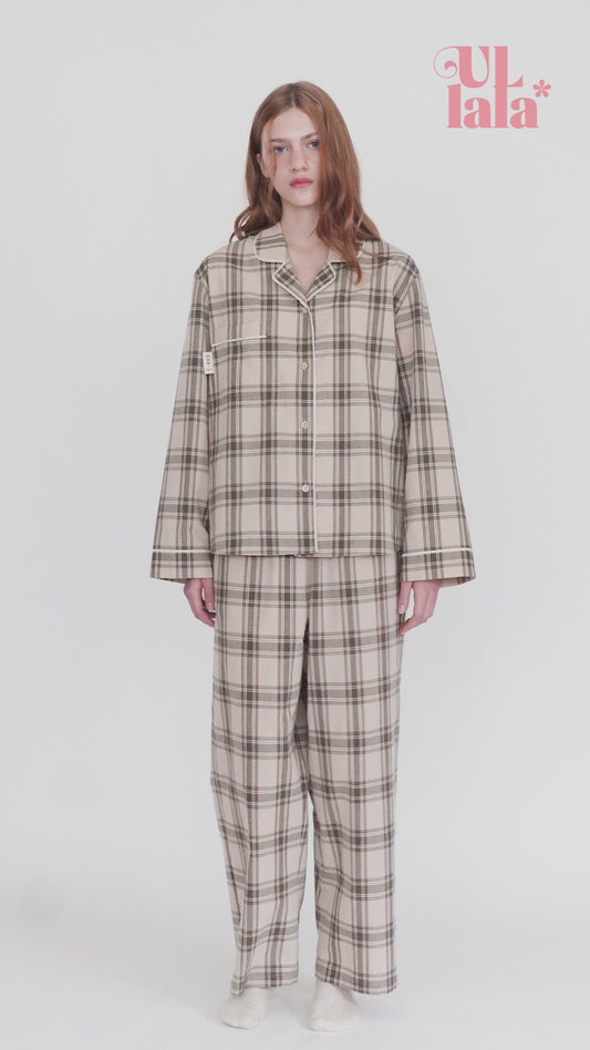 ULLALA Benjamin Women’s Homewear Pajama Set / Freesize