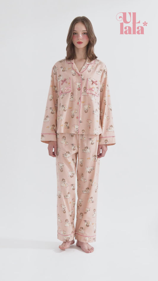 ULLALA Bebe Angel Women’s Homewear Pajama Set / Freesize